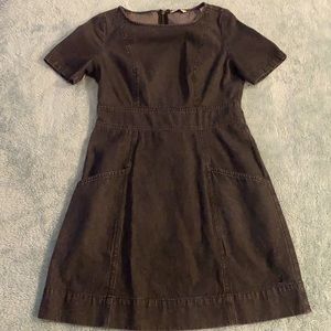 Jack Wills black denim dress